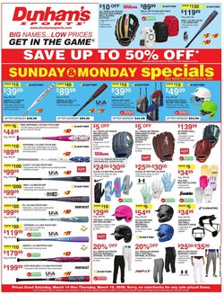 Weekly ad Dunham's 03/14/2026 - 03/19/2026