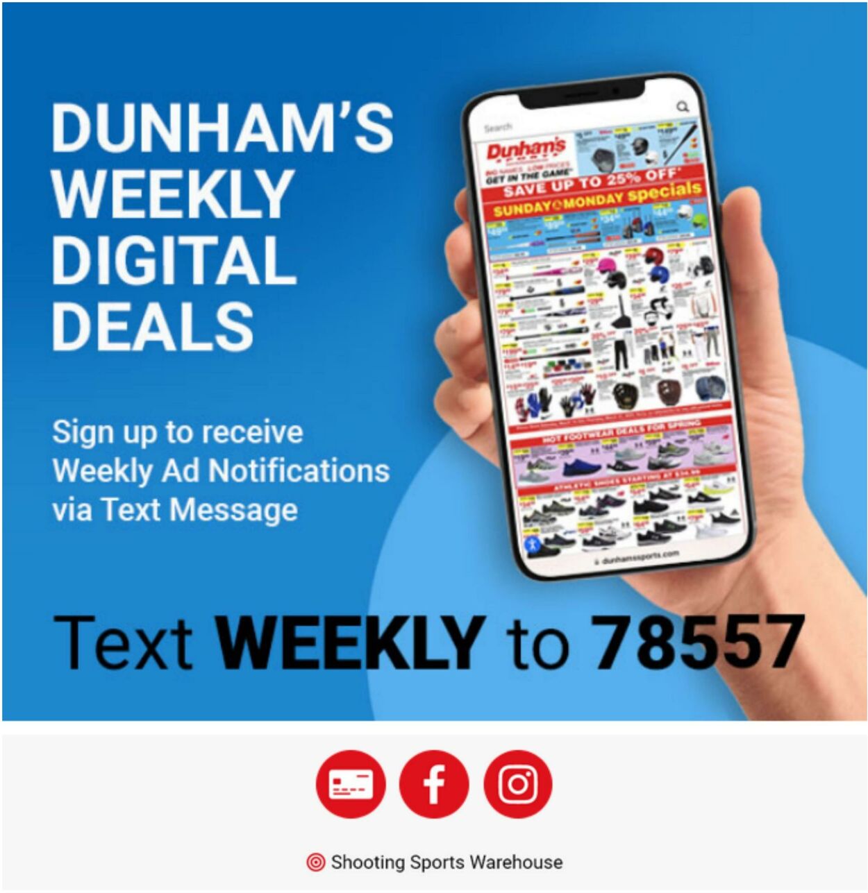 Weekly ad Dunham's 11/07/2024 - 01/22/2025