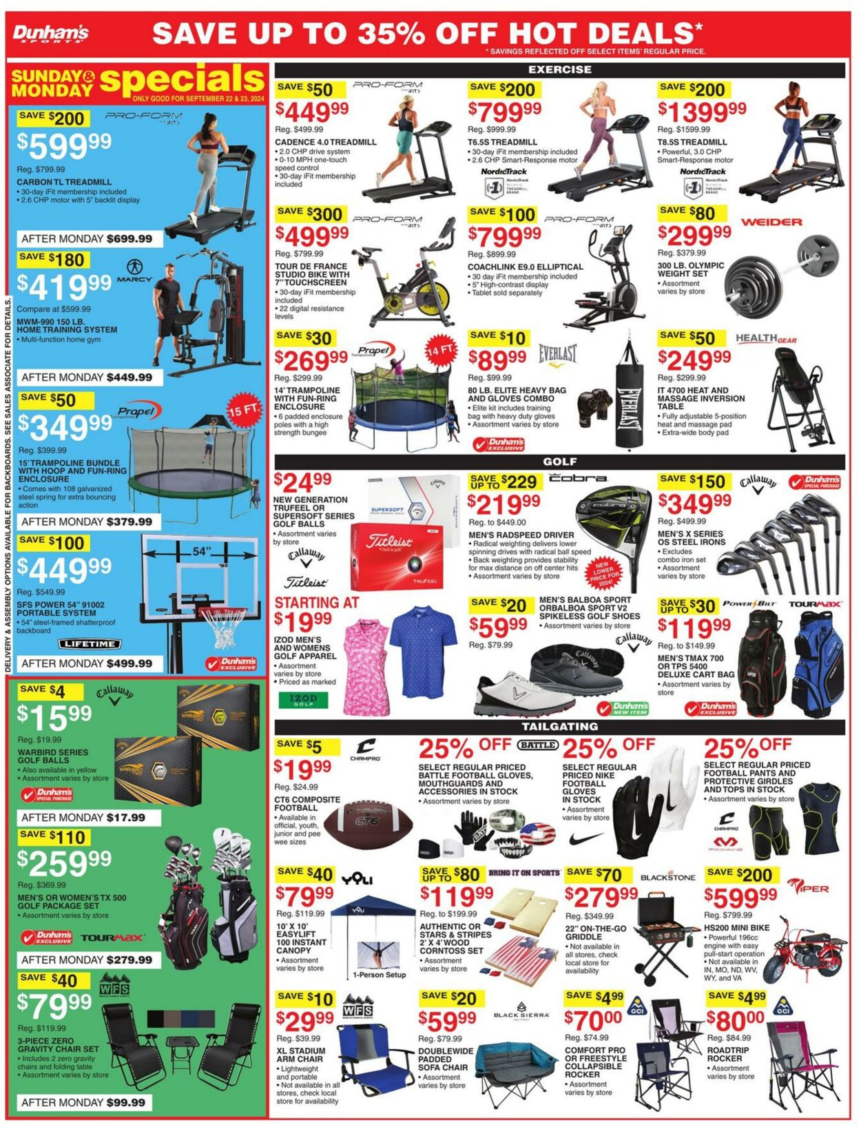 Weekly ad Dunham's 09/21/2024 - 09/26/2024