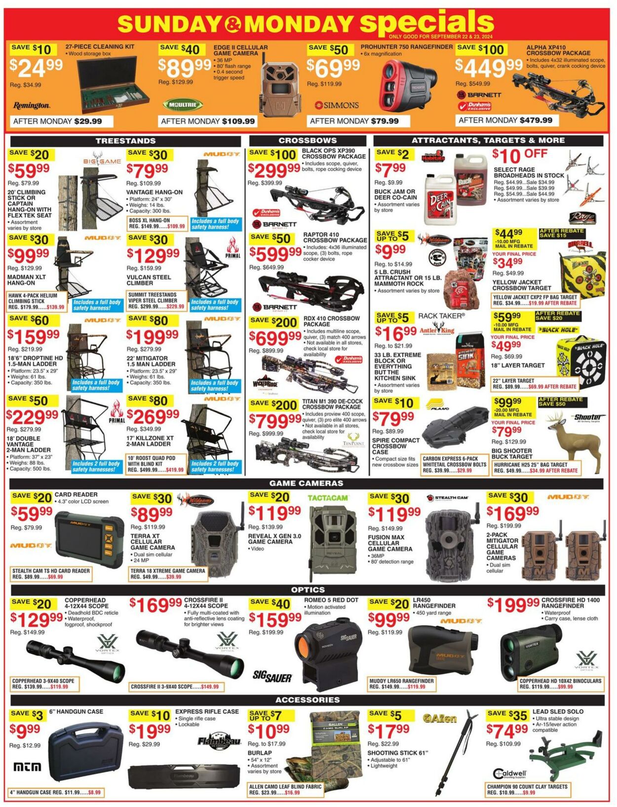 Weekly ad Dunham's 09/21/2024 - 09/26/2024