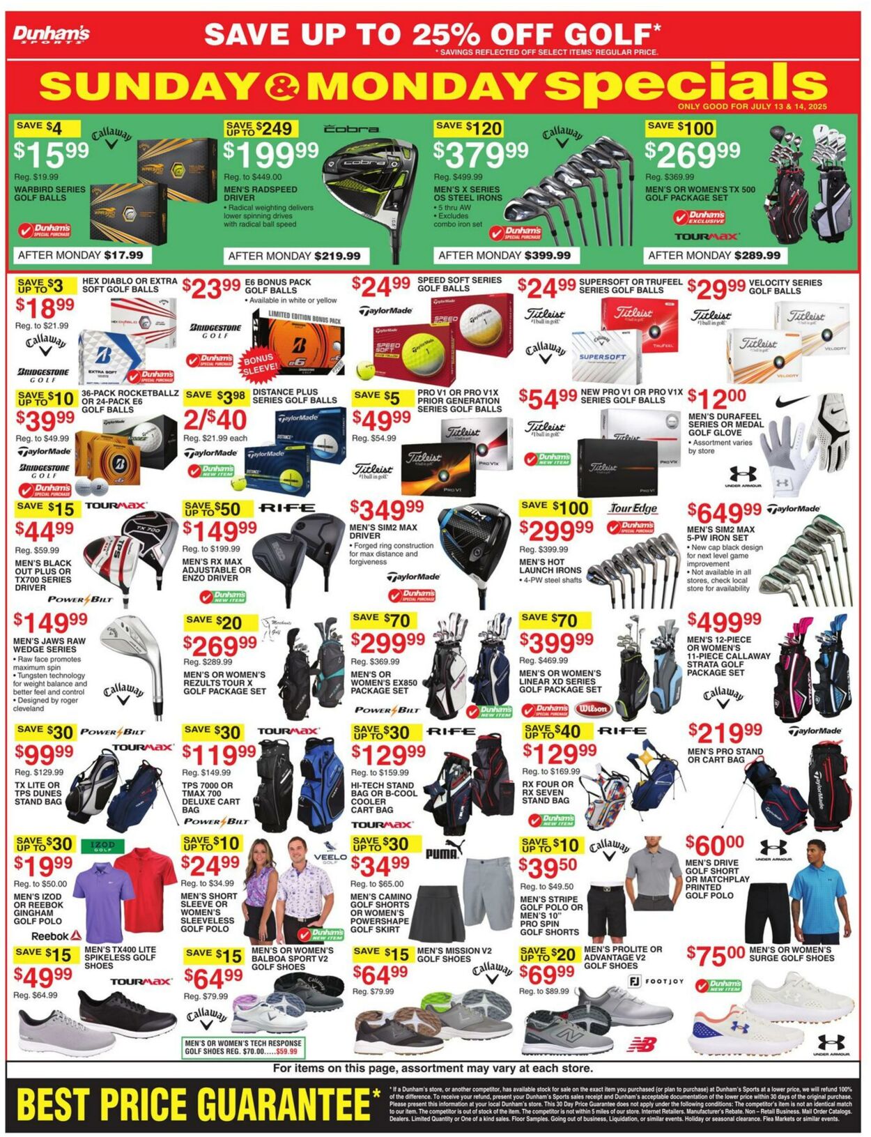 Weekly ad Dunham's 07/12/2025 - 07/17/2025
