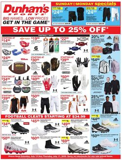 Weekly ad Dunham's 07/12/2025 - 07/17/2025