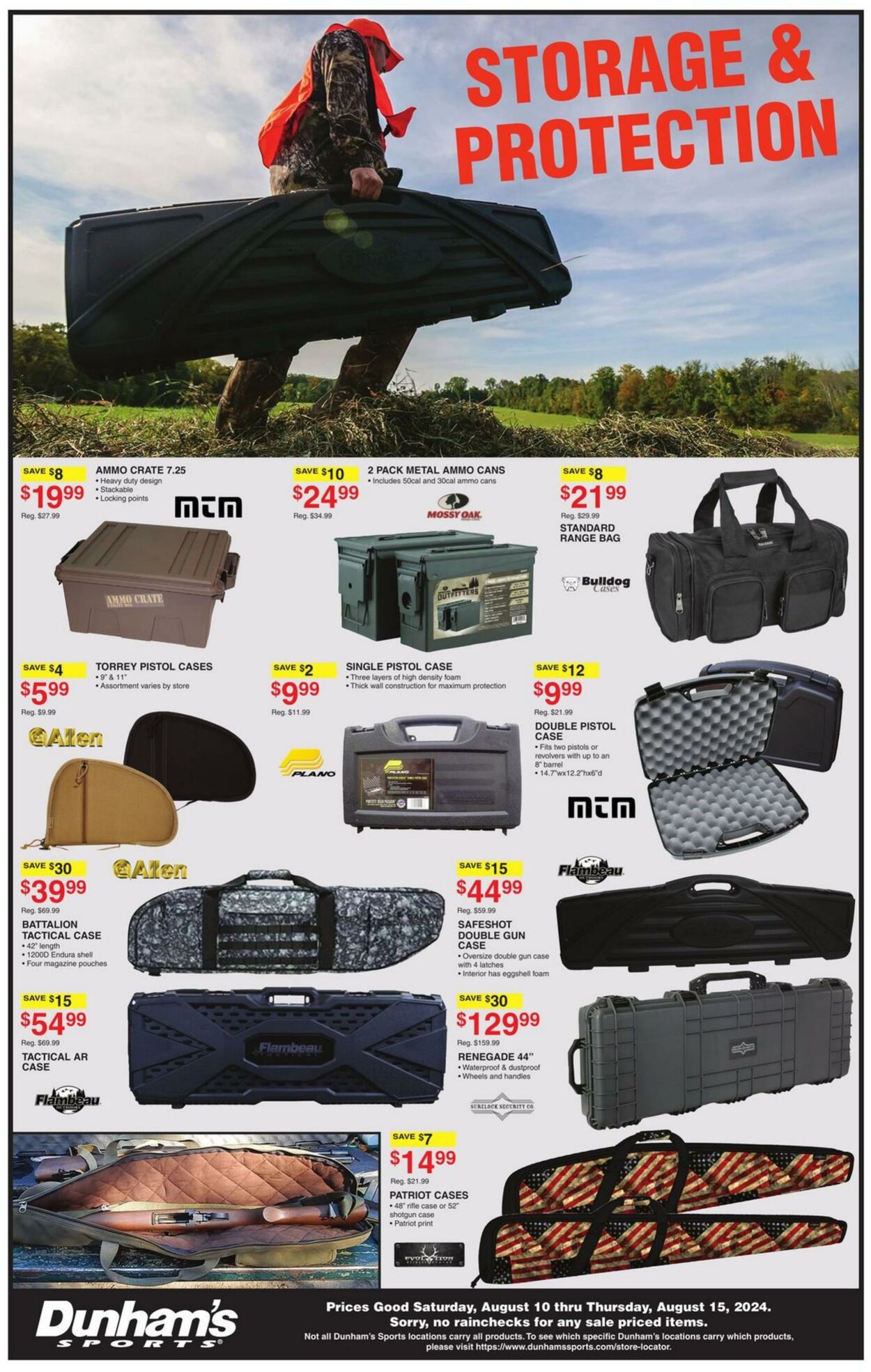 Weekly ad Dunham's 08/10/2024 - 08/15/2024