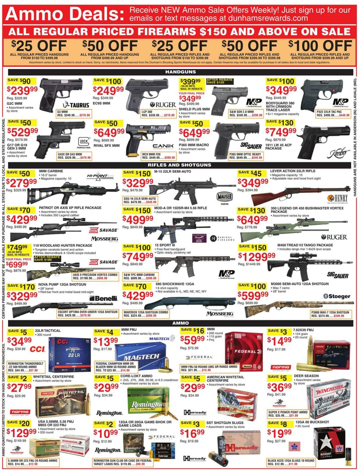 Weekly ad Dunham's 08/10/2024 - 08/15/2024