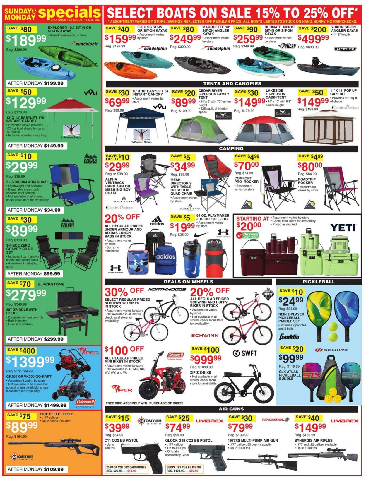 Weekly ad Dunham's 08/10/2024 - 08/15/2024