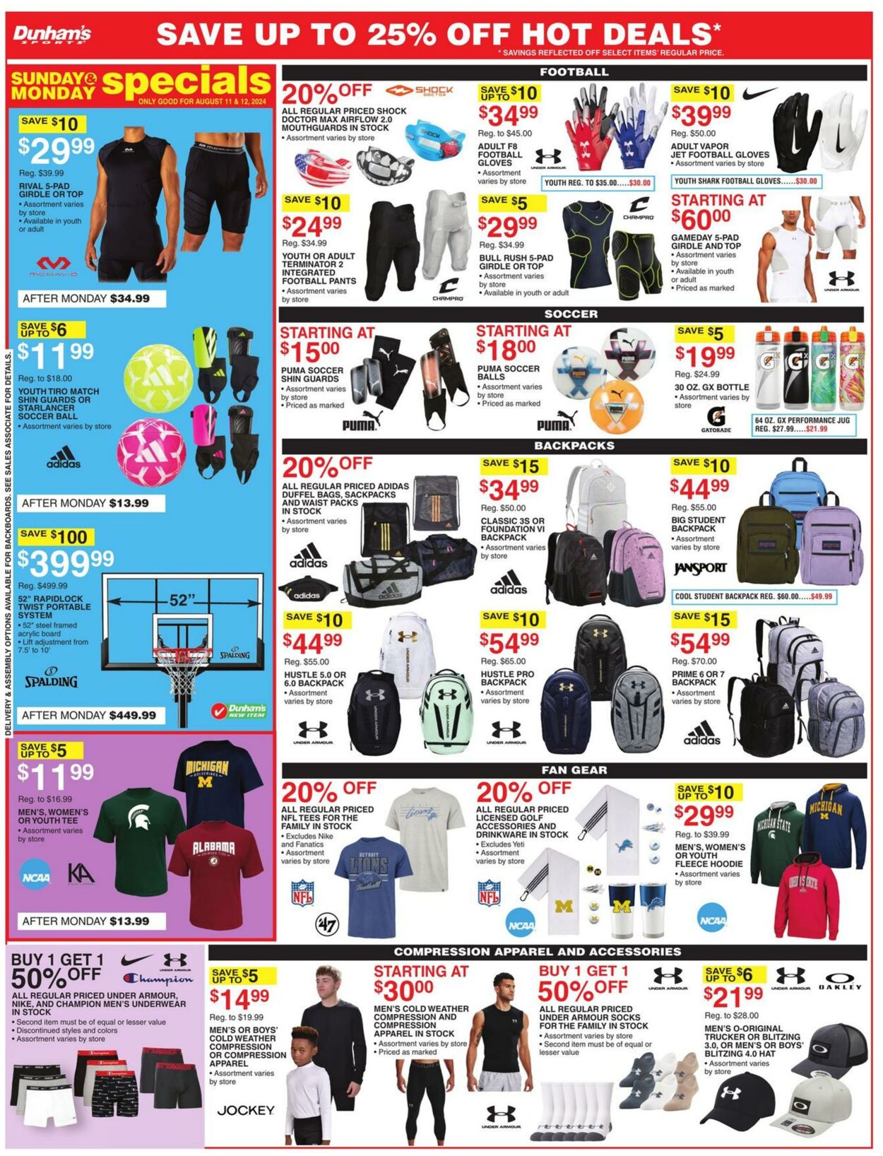 Weekly ad Dunham's 08/10/2024 - 08/15/2024