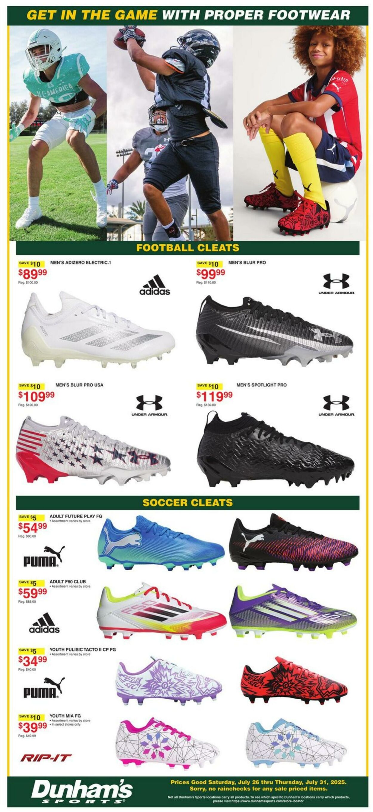 Weekly ad Dunham's 07/26/2025 - 07/31/2025