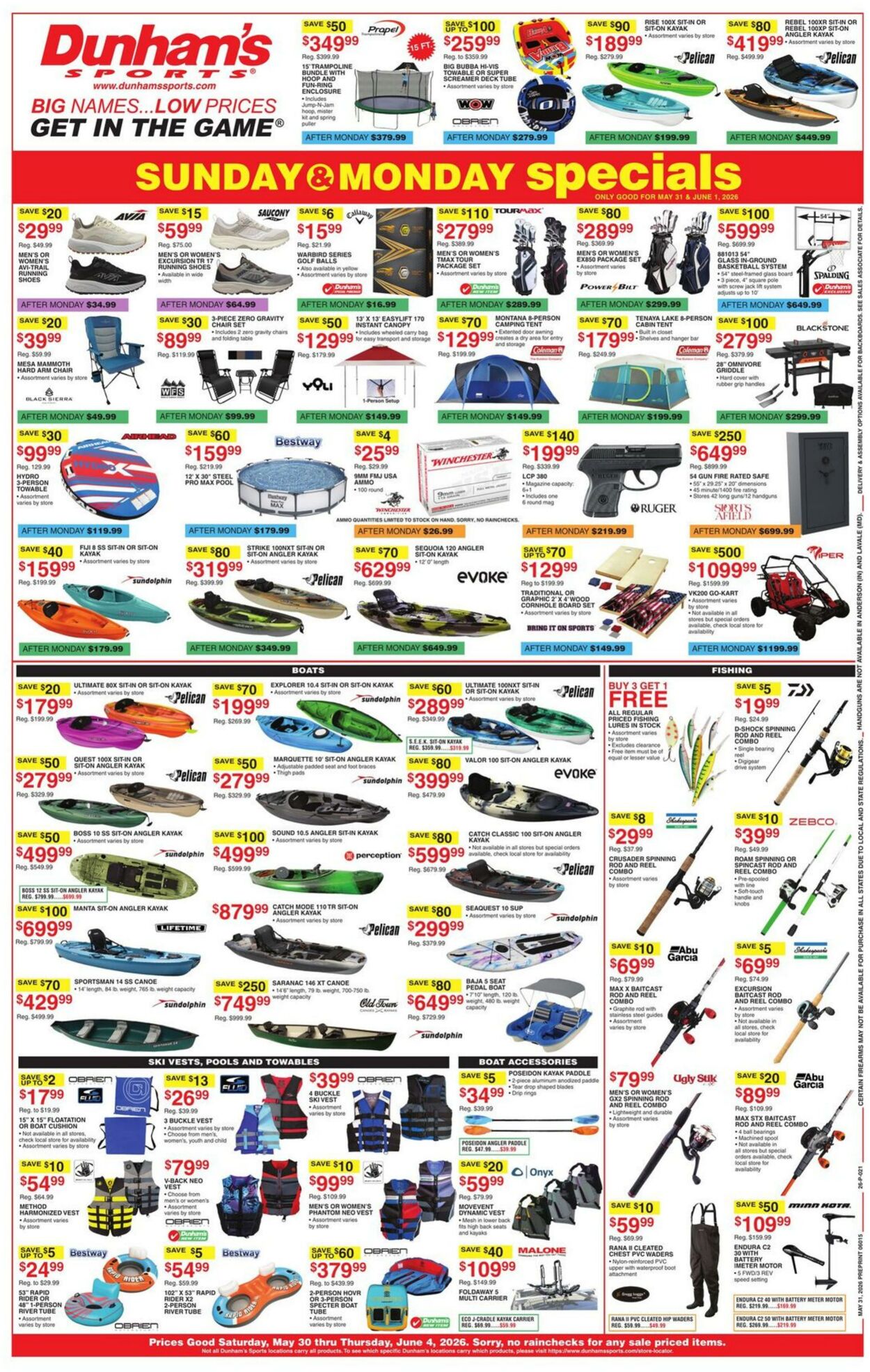Weekly ad Dunham's 05/30/2026 - 06/04/2026