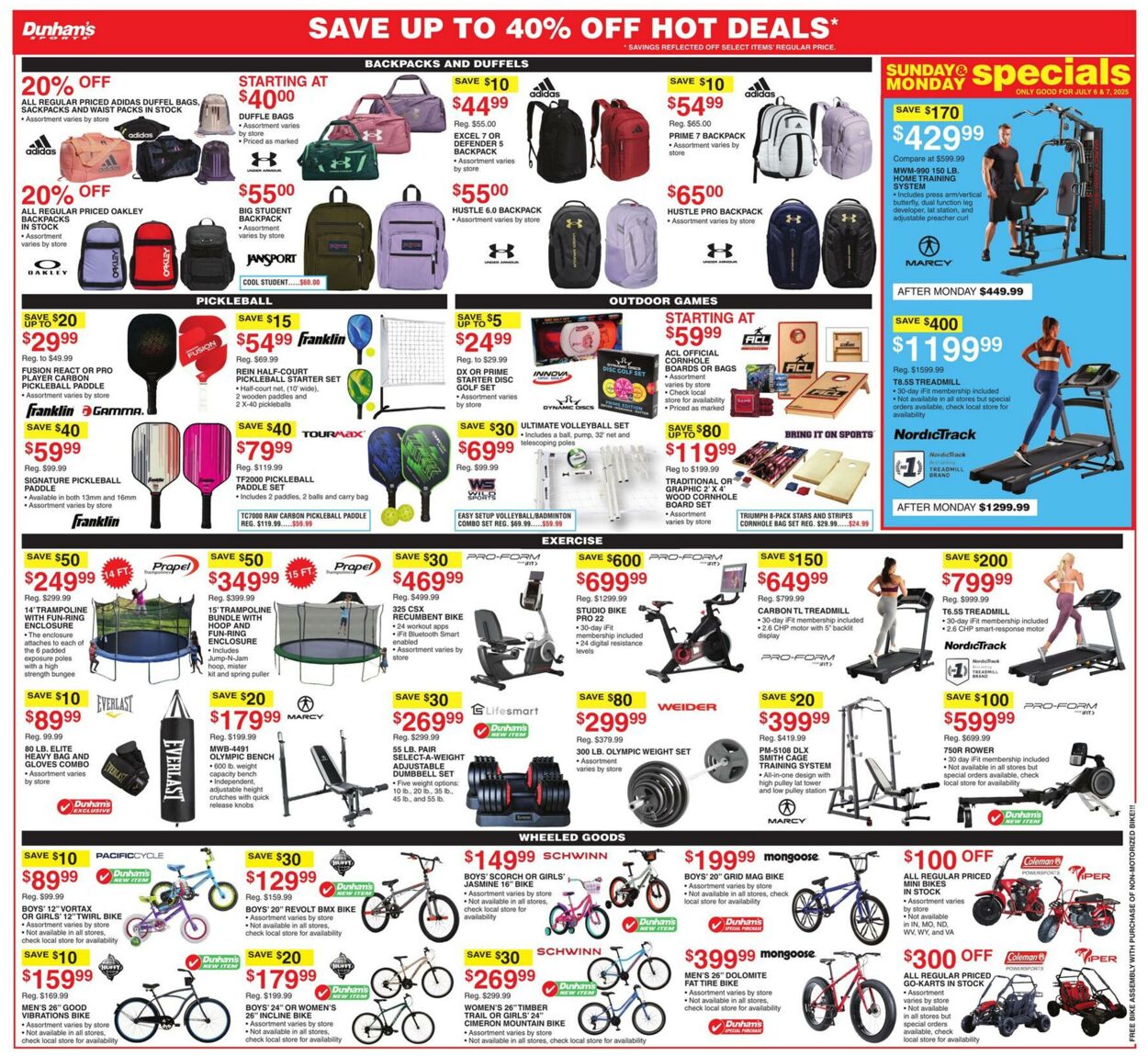 Weekly ad Dunham's 07/05/2025 - 07/10/2025