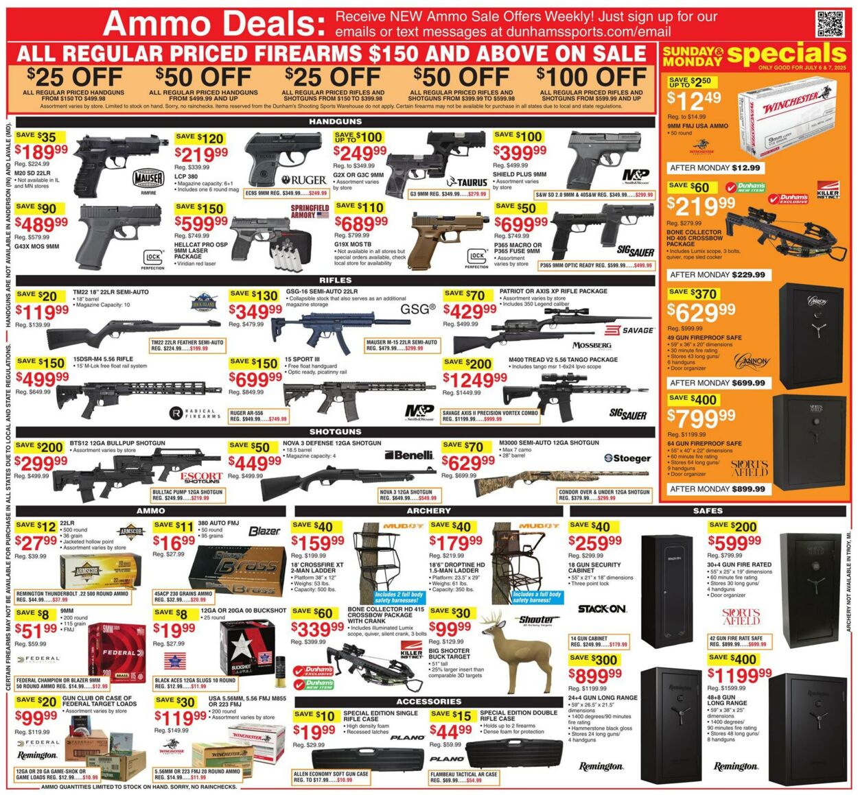 Weekly ad Dunham's 07/05/2025 - 07/10/2025