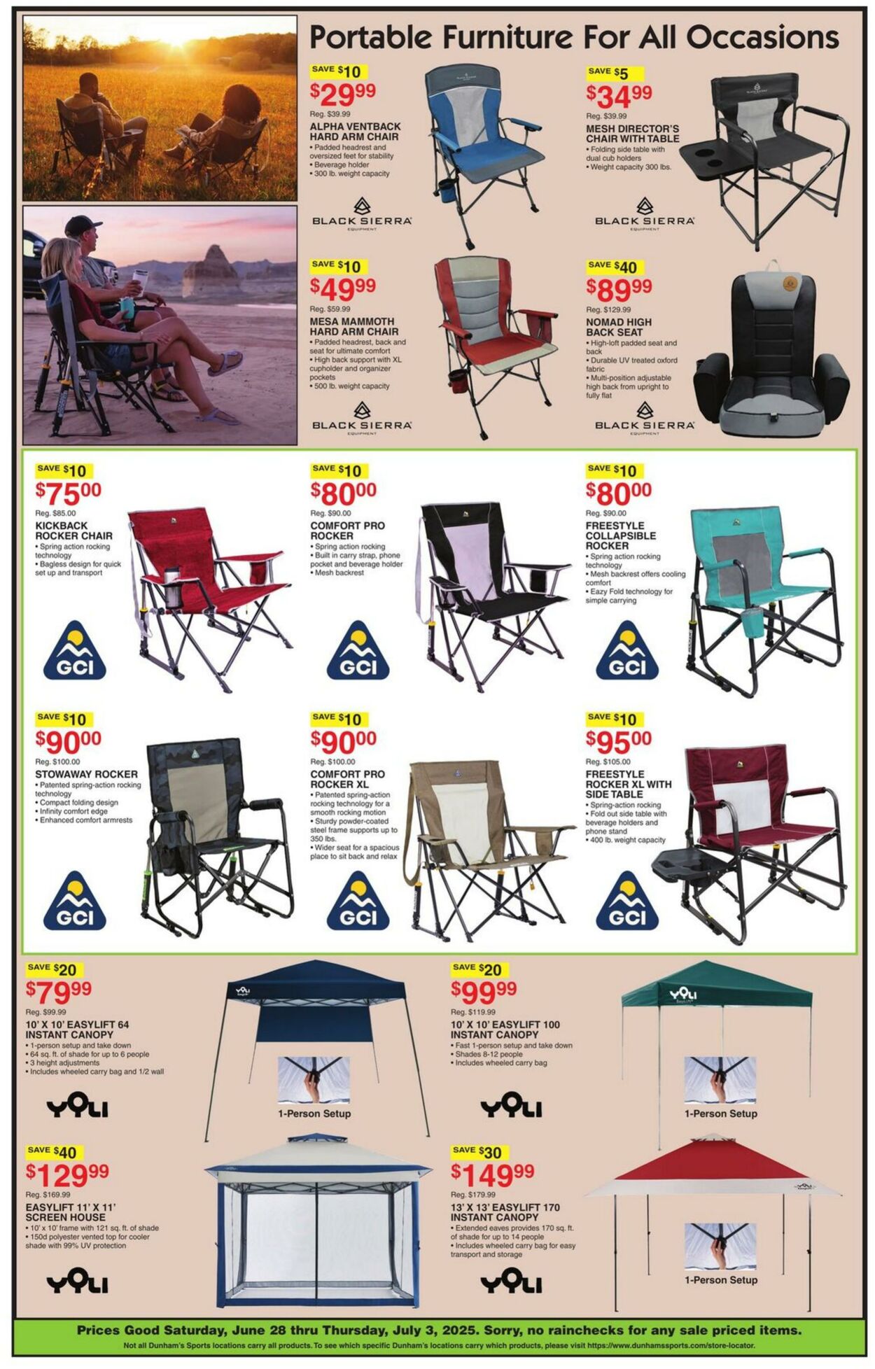 Weekly ad Dunham's 06/28/2025 - 07/03/2025