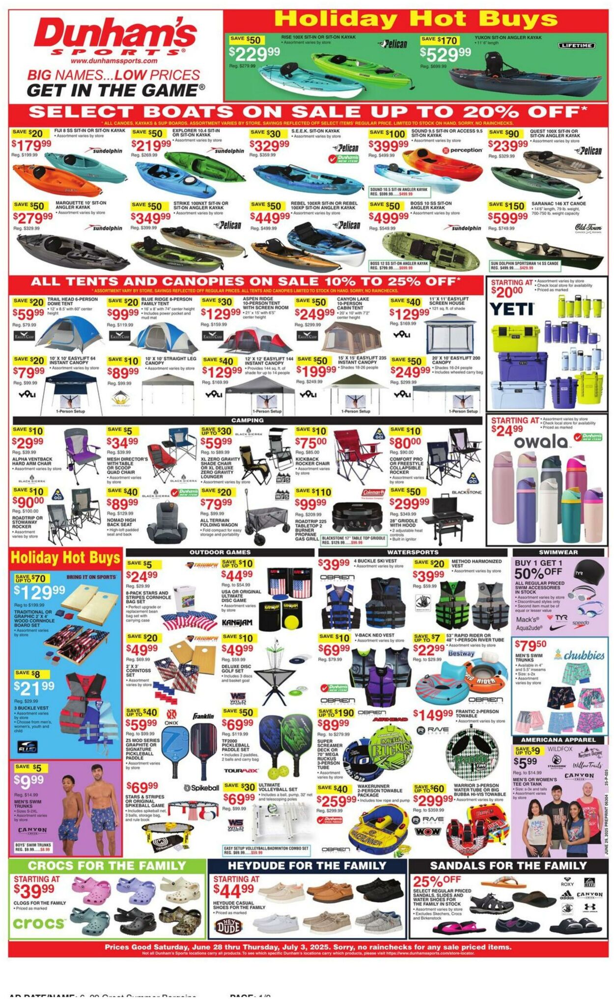 Weekly ad Dunham's 06/28/2025 - 07/03/2025