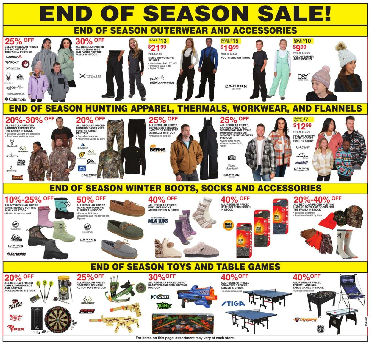 Weekly ad Dunham's 01/25/2025 - 02/06/2025