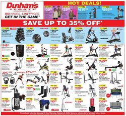 Weekly ad Dunham's 01/25/2025 - 02/06/2025