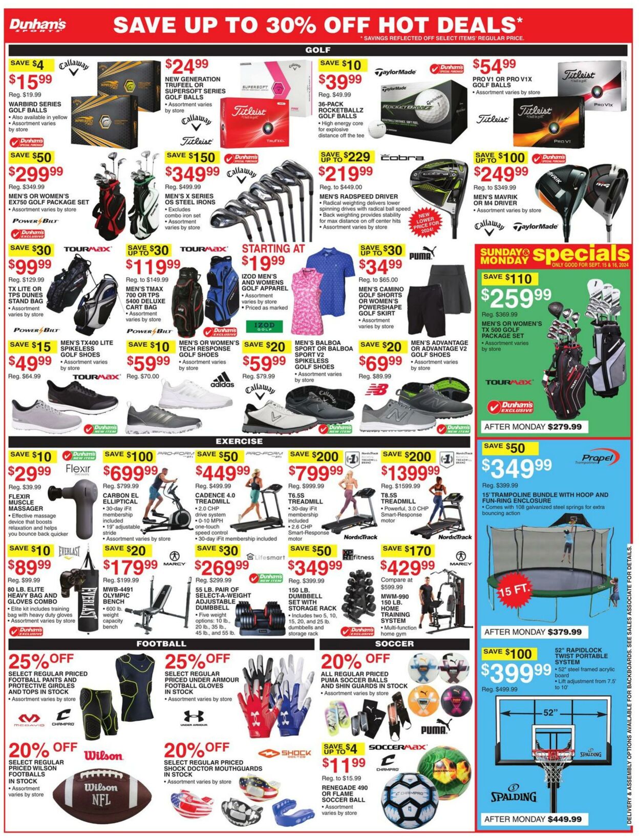 Weekly ad Dunham's 09/14/2024 - 09/19/2024