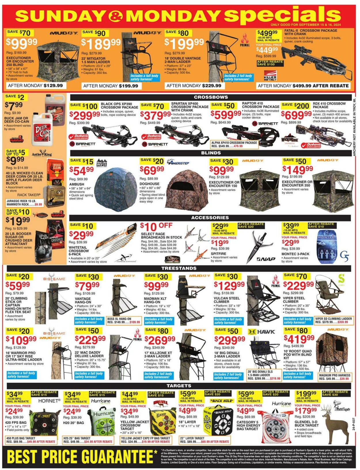 Weekly ad Dunham's 09/14/2024 - 09/19/2024