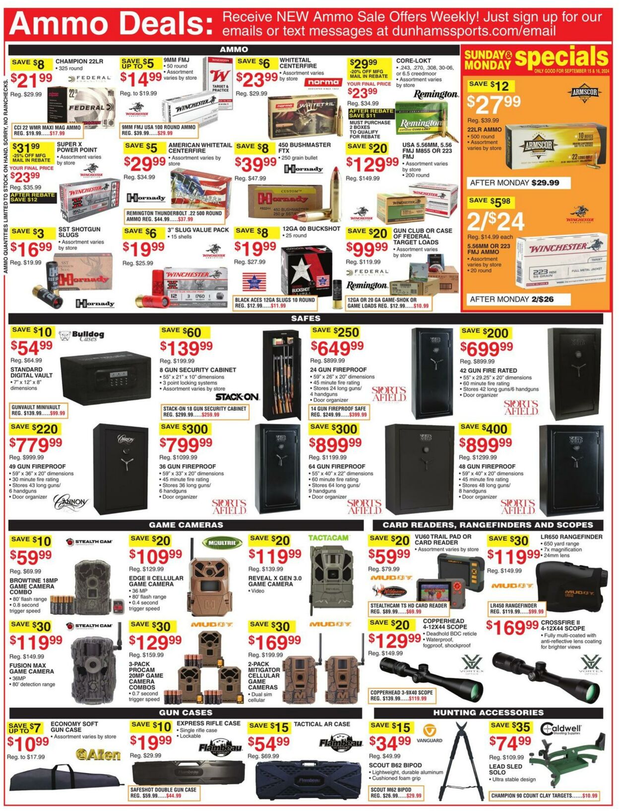 Weekly ad Dunham's 09/14/2024 - 09/19/2024