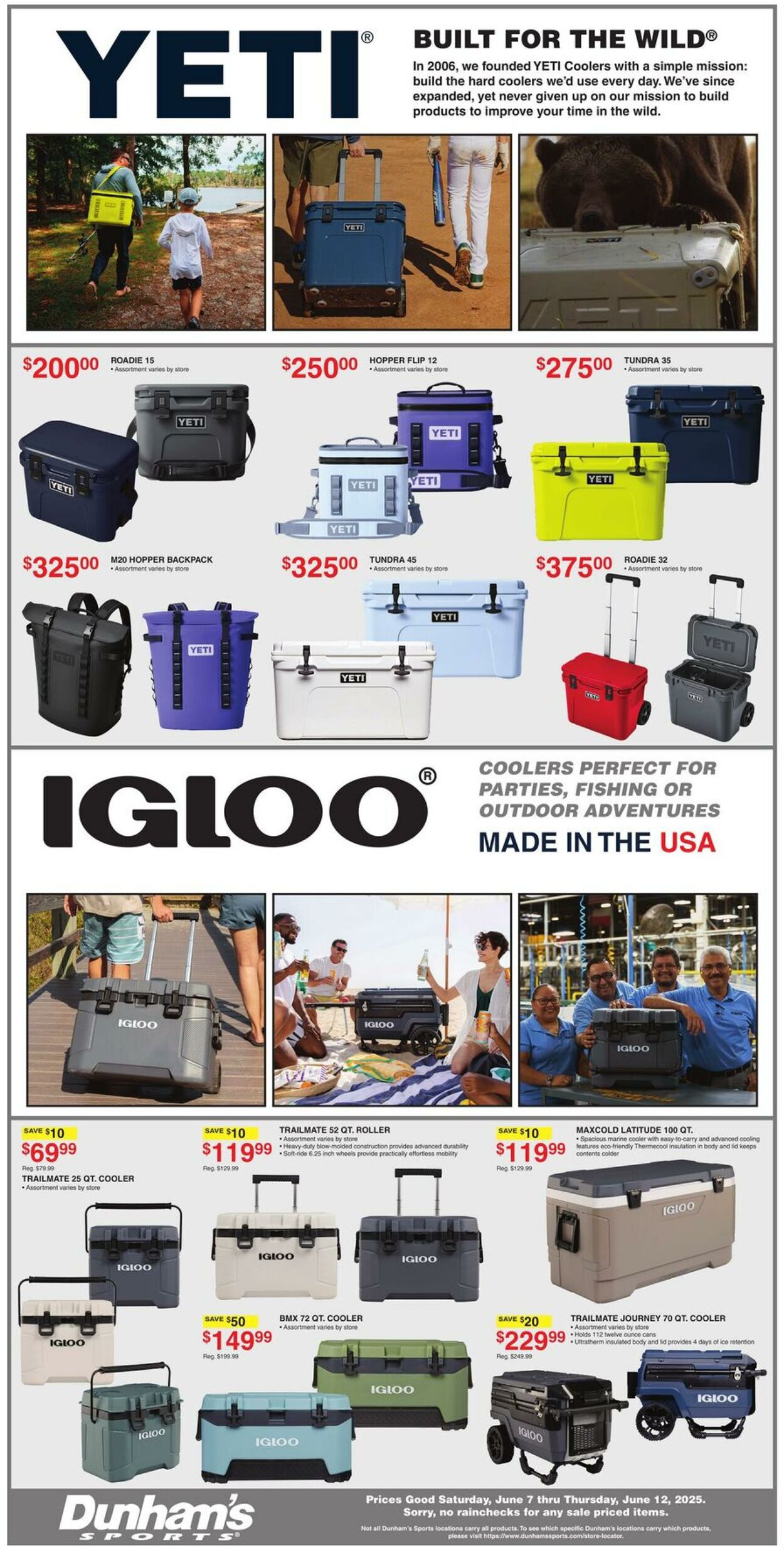 Weekly ad Dunham's 06/07/2025 - 06/12/2025