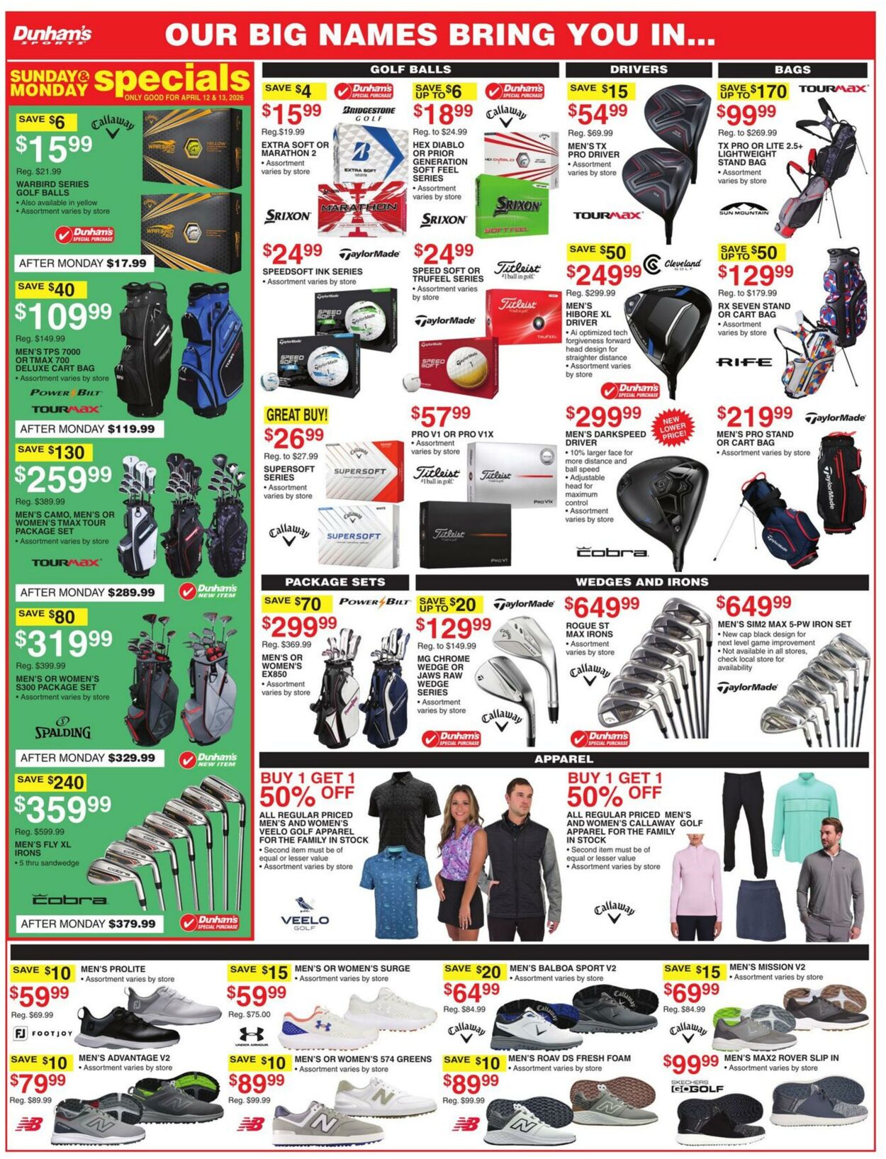 Weekly ad Dunham's 04/11/2026 - 04/16/2026
