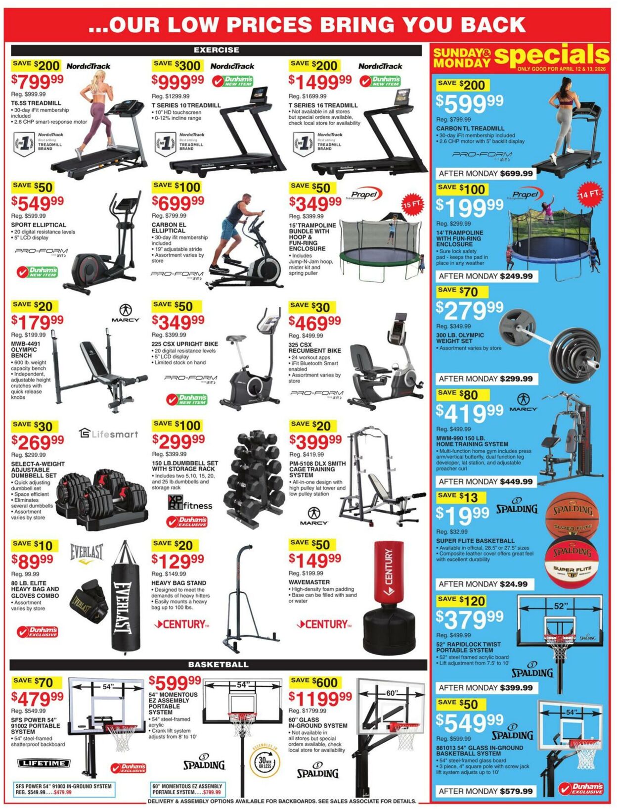 Weekly ad Dunham's 04/11/2026 - 04/16/2026