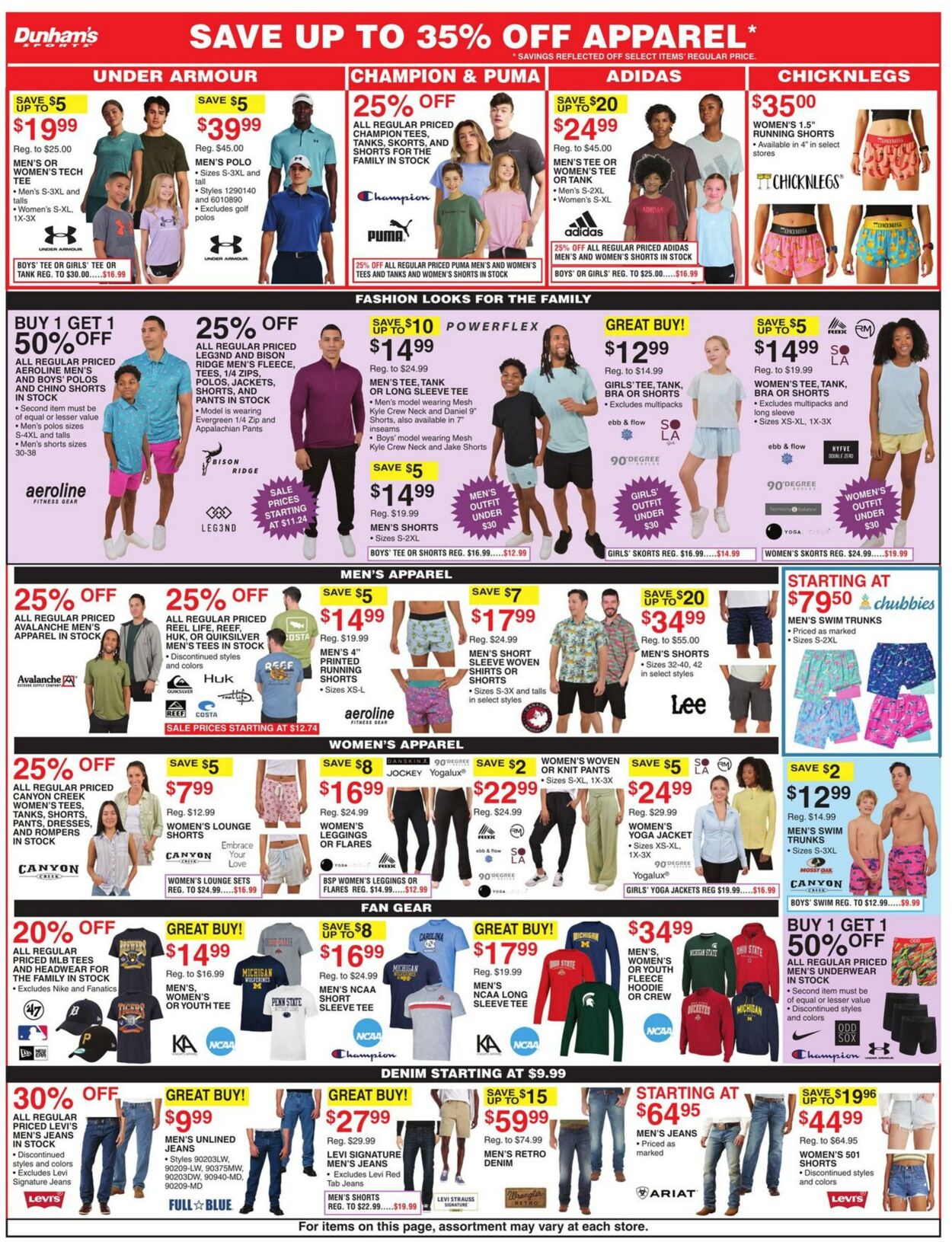 Weekly ad Dunham's 04/11/2026 - 04/16/2026