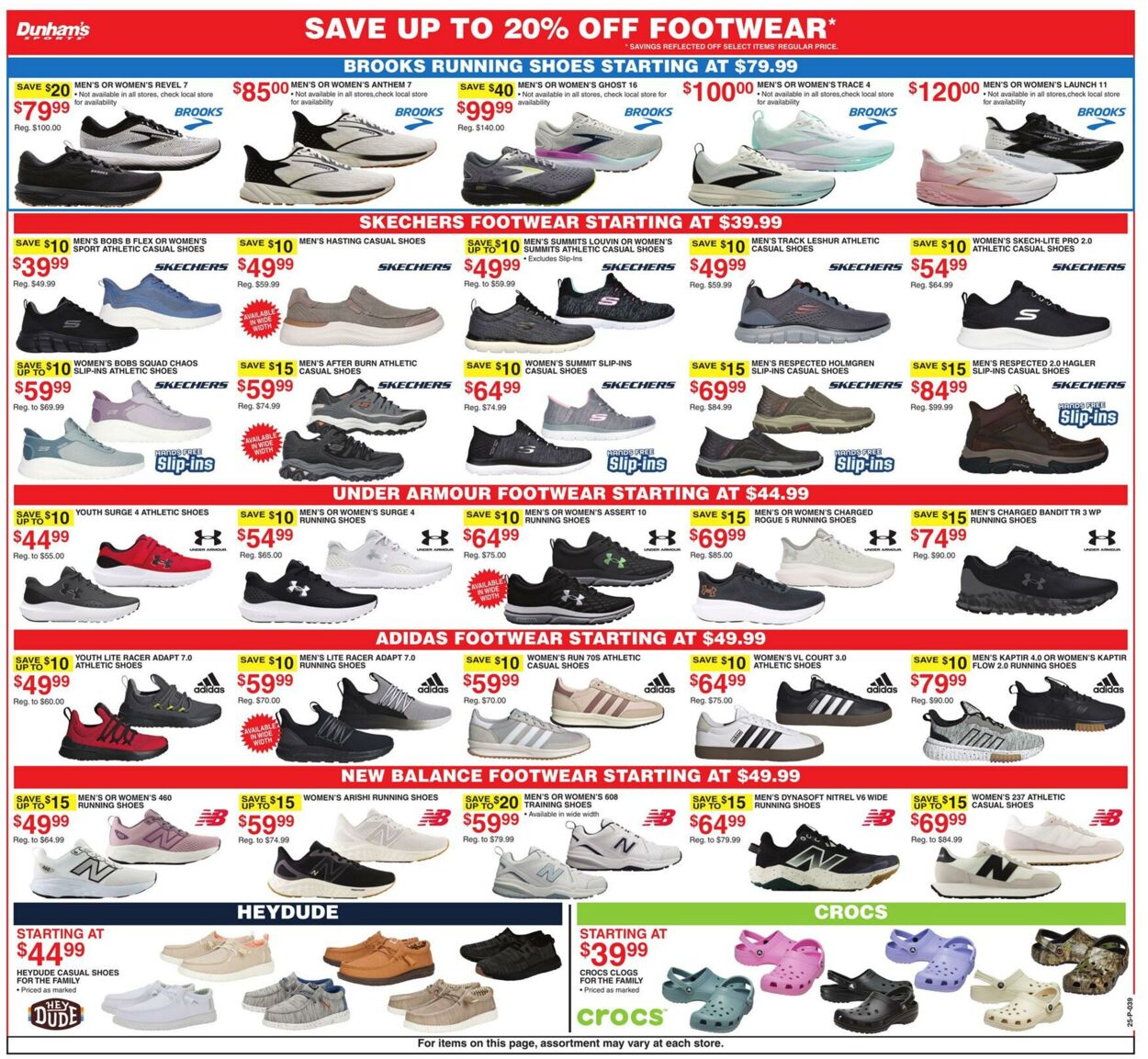 Weekly ad Dunham's 09/27/2025 - 10/02/2025