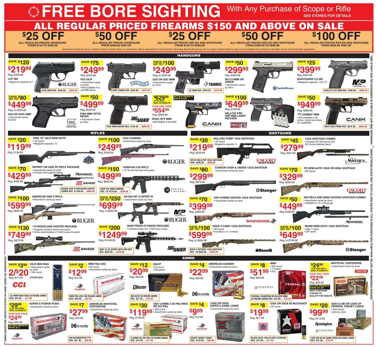 Weekly ad Dunham's 09/27/2025 - 10/02/2025
