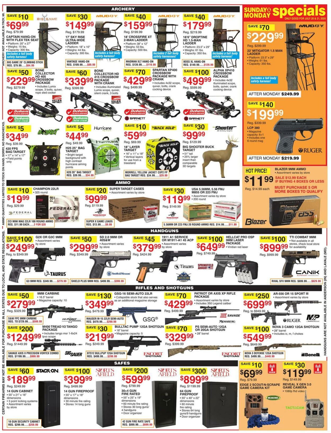 Weekly ad Dunham's 07/19/2025 - 07/24/2025