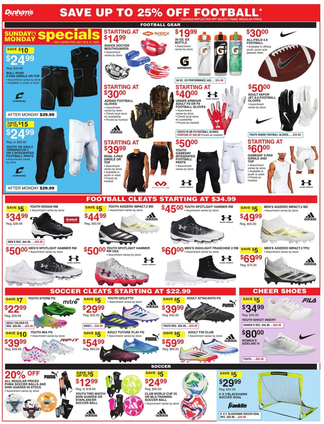 Weekly ad Dunham's 07/19/2025 - 07/24/2025
