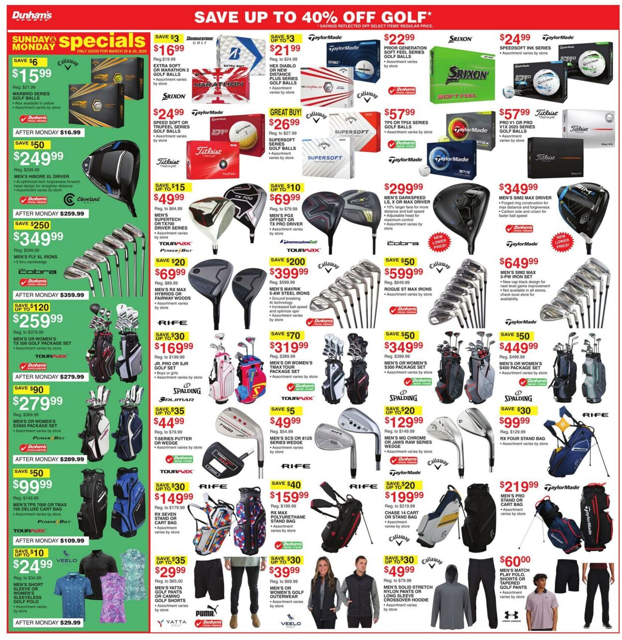 Weekly ad Dunham's 03/28/2026 - 04/02/2026