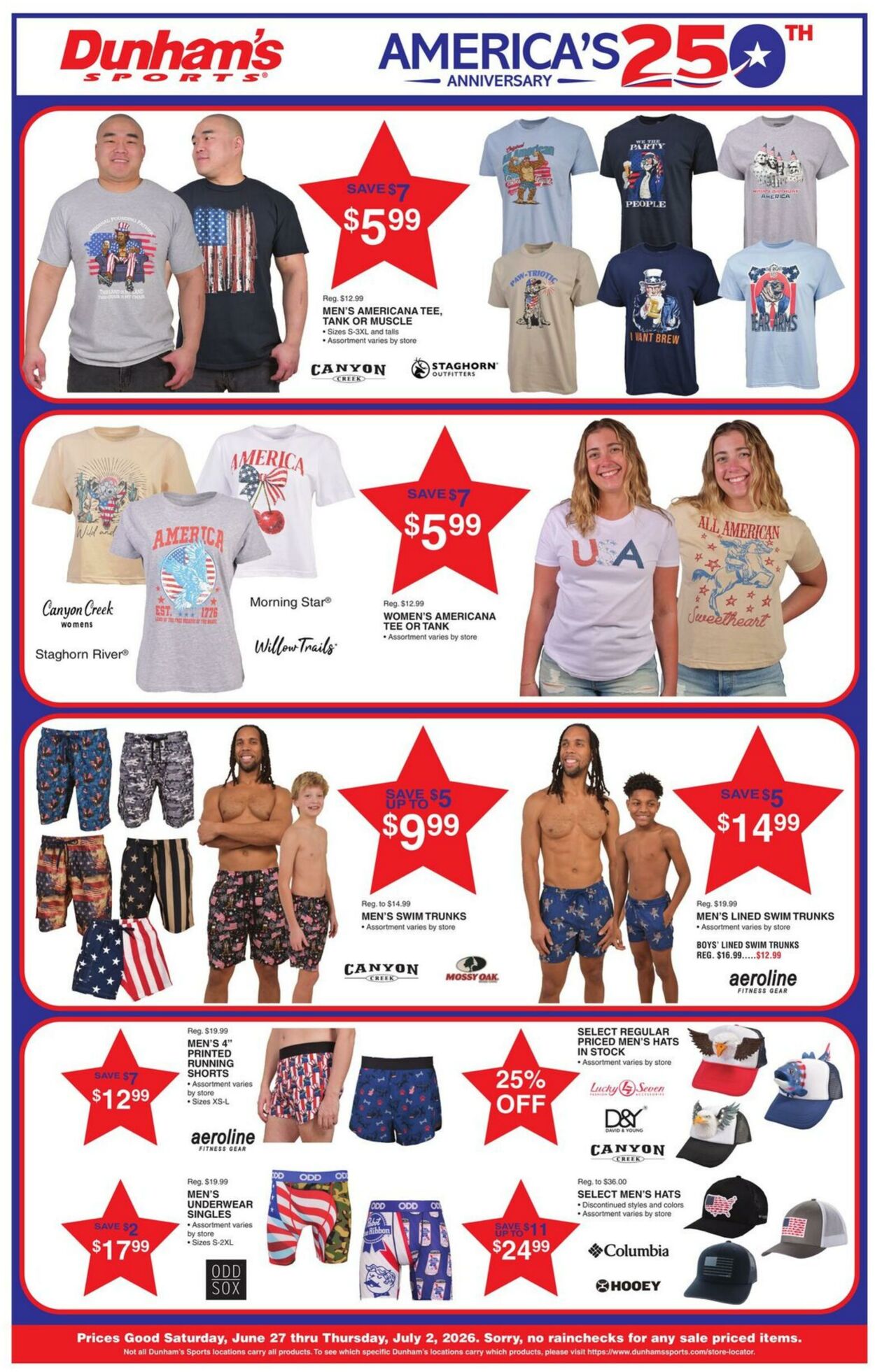 Weekly ad Dunham's 06/27/2026 - 07/02/2026