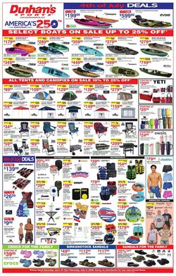 Weekly ad Dunham's 06/27/2026 - 07/02/2026