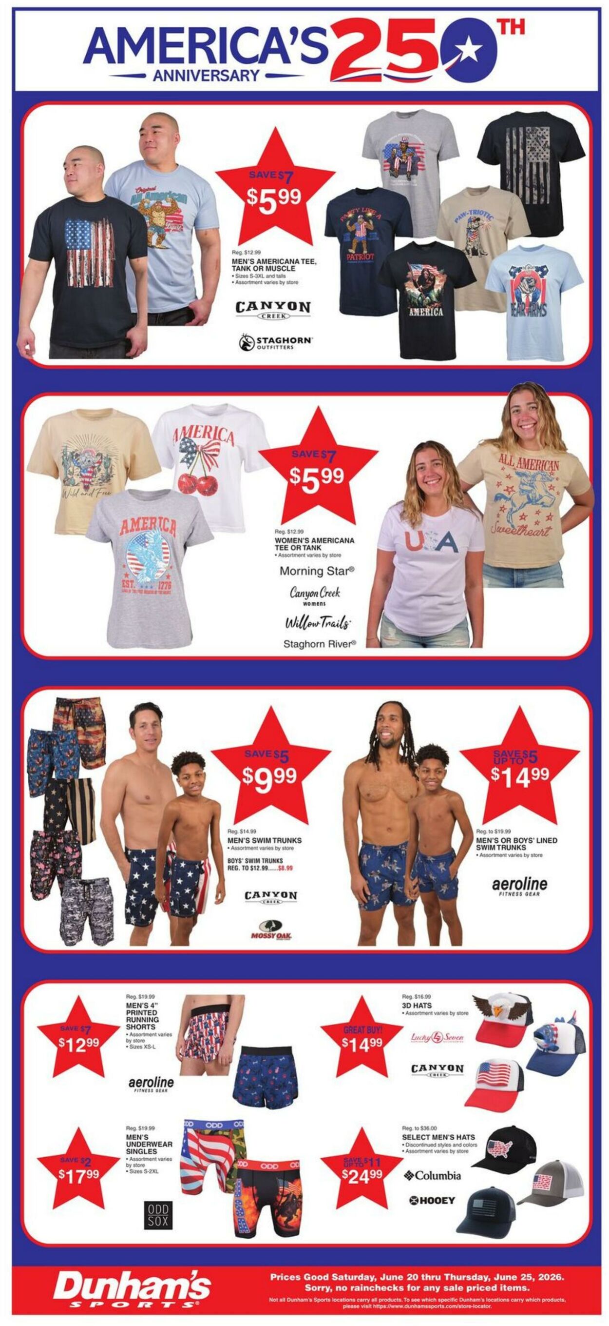 Weekly ad Dunham's 06/20/2026 - 06/25/2026