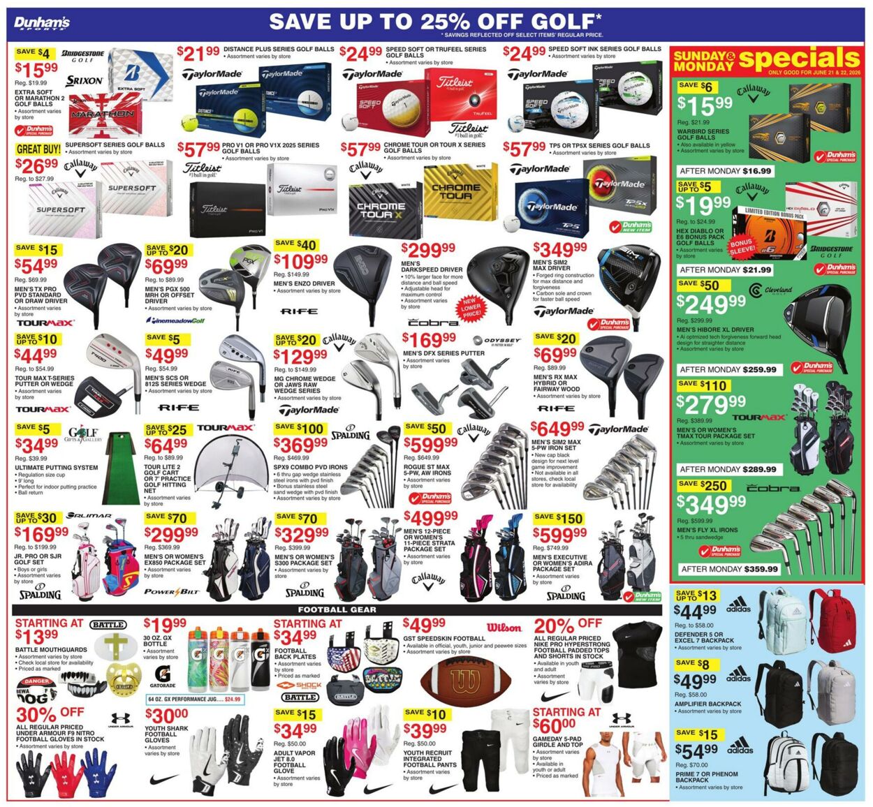 Weekly ad Dunham's 06/20/2026 - 06/25/2026