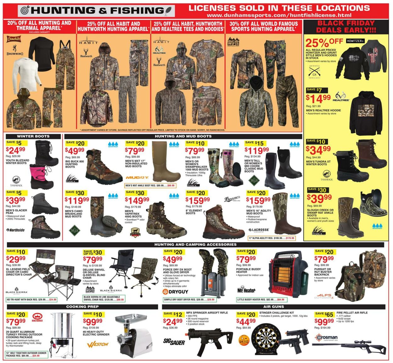 Weekly ad Dunham's 11/09/2024 - 11/14/2024