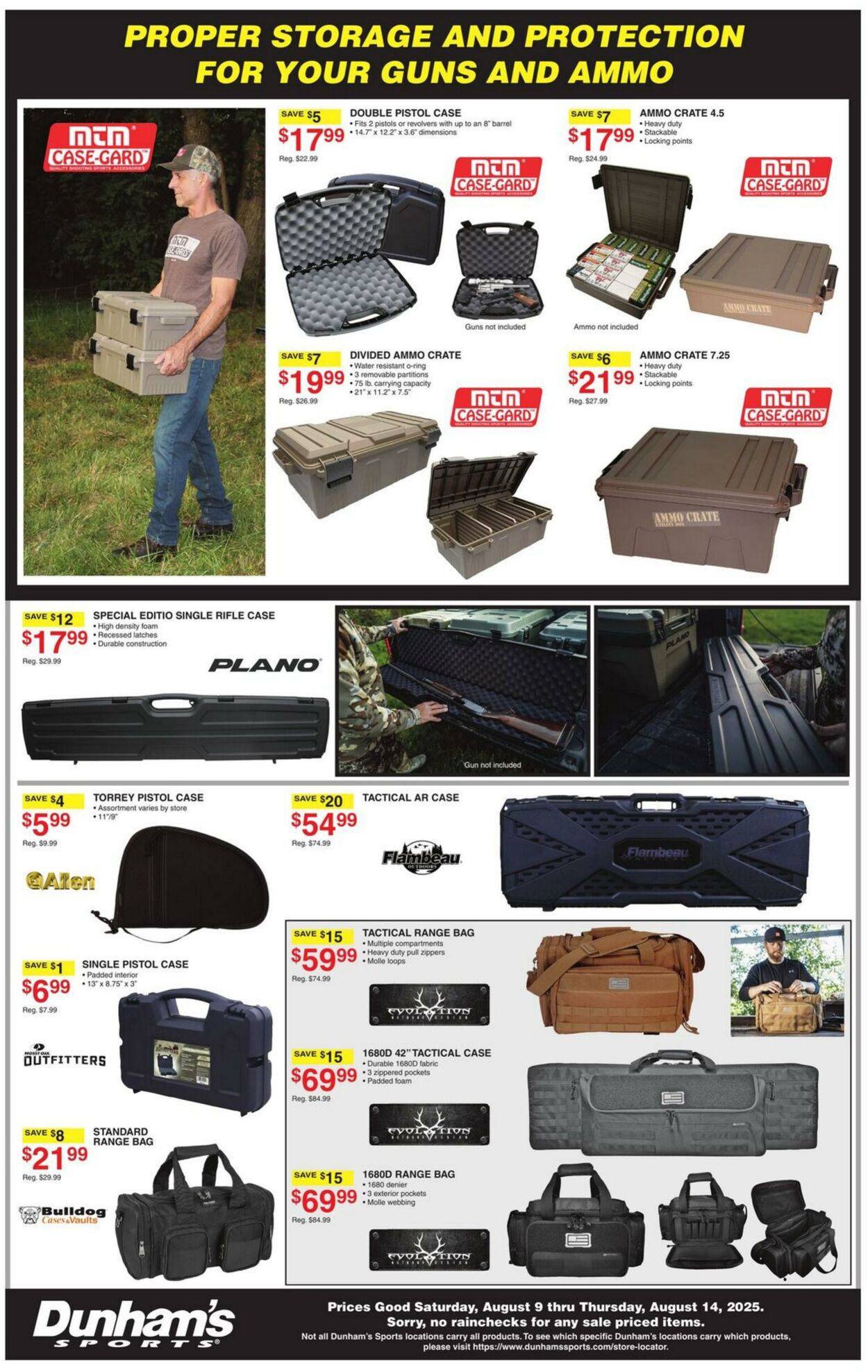 Weekly ad Dunham's 08/09/2025 - 08/14/2025