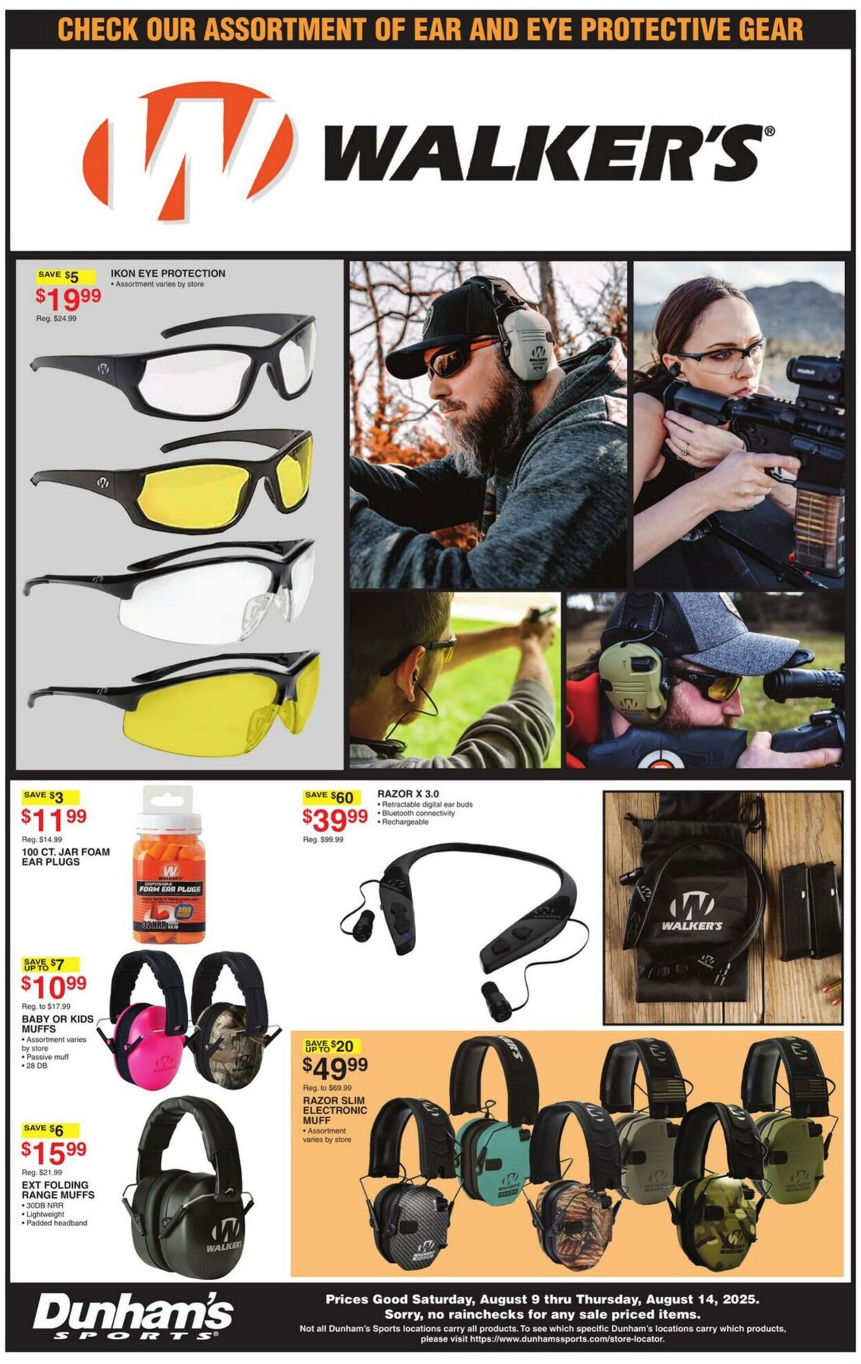 Weekly ad Dunham's 08/09/2025 - 08/14/2025