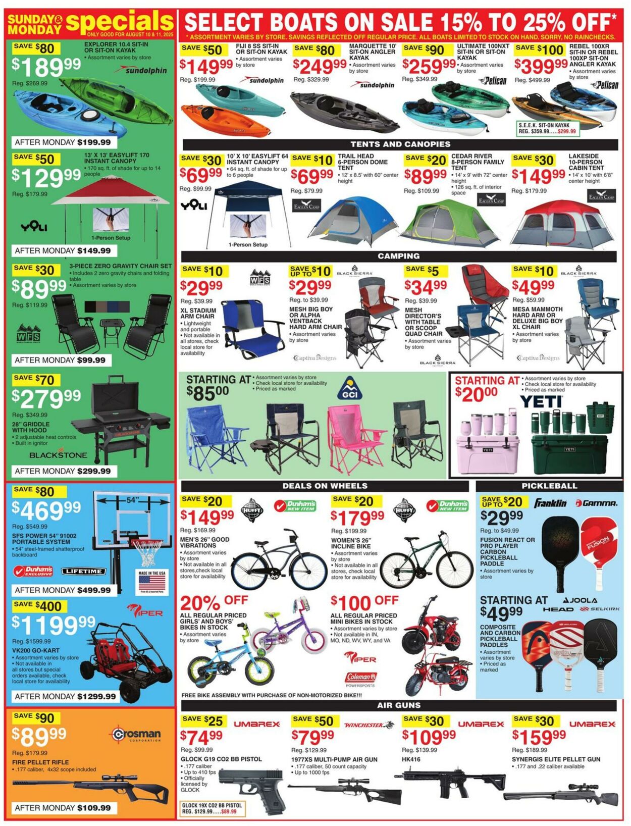 Weekly ad Dunham's 08/09/2025 - 08/14/2025