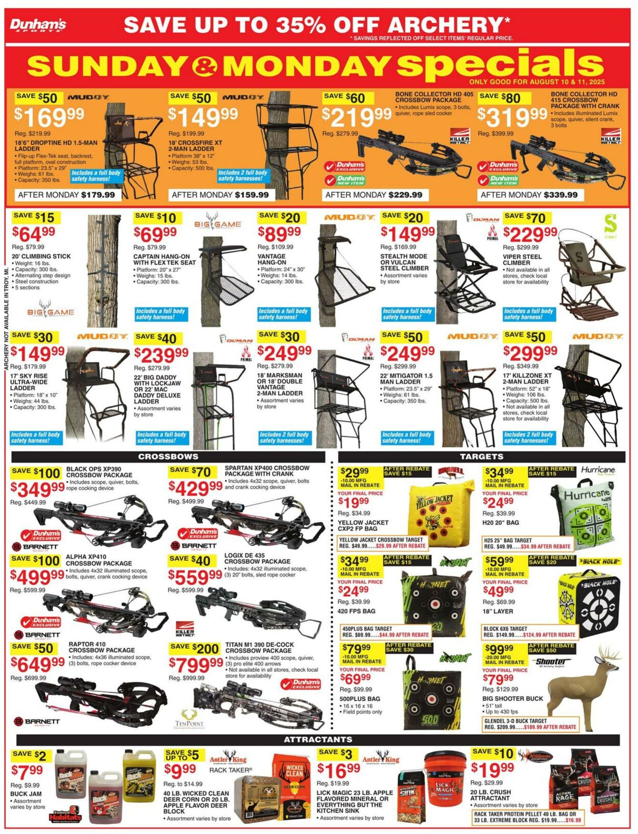 Weekly ad Dunham's 08/09/2025 - 08/14/2025