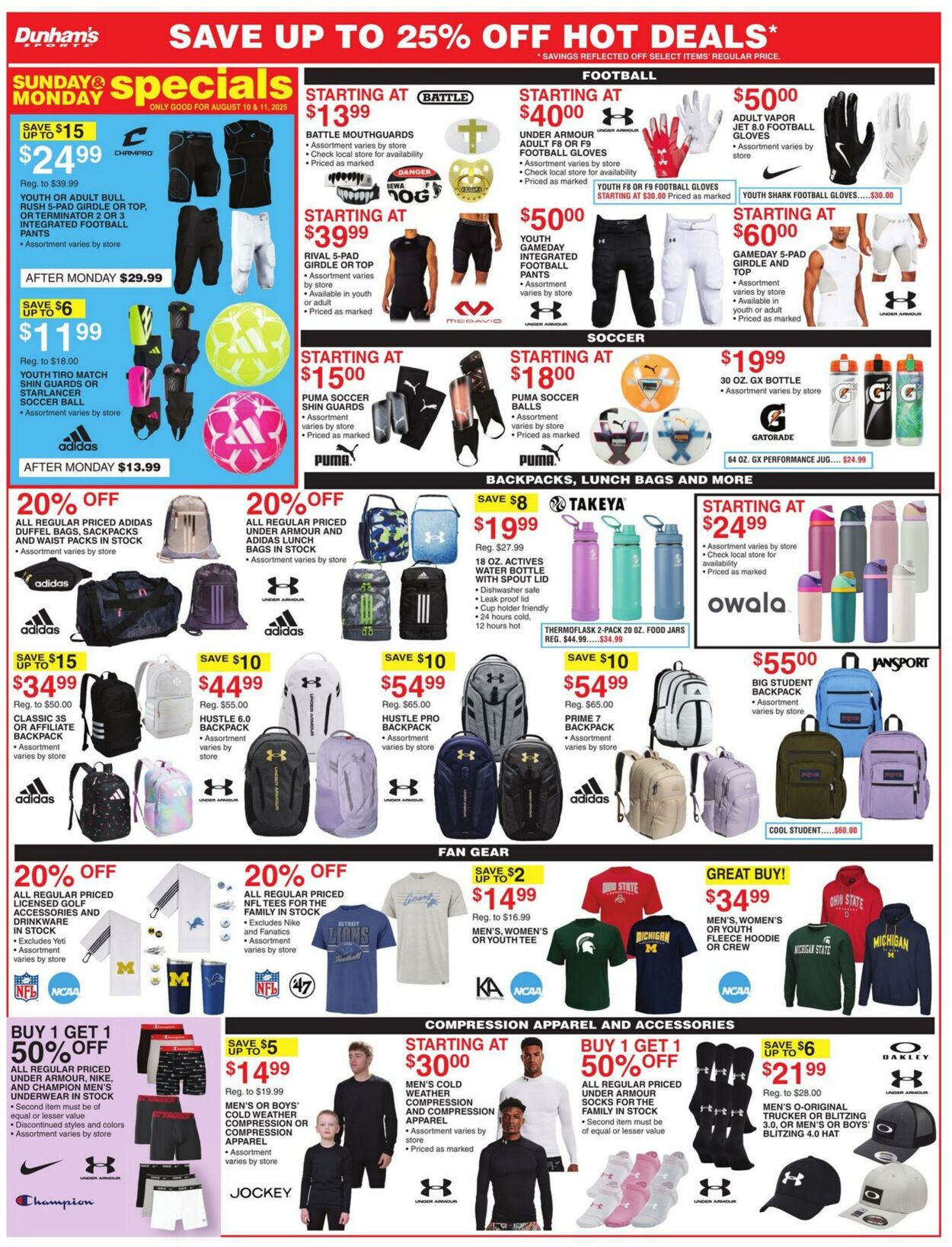 Weekly ad Dunham's 08/09/2025 - 08/14/2025