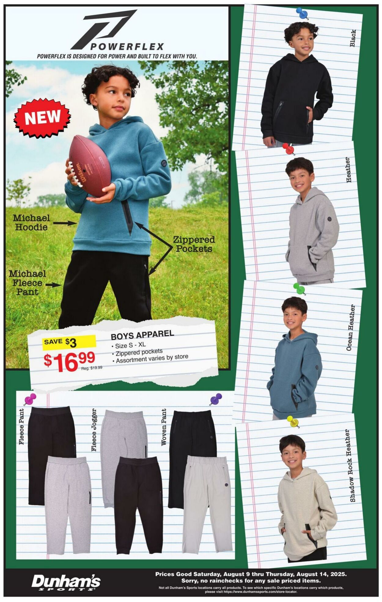 Weekly ad Dunham's 08/09/2025 - 08/14/2025