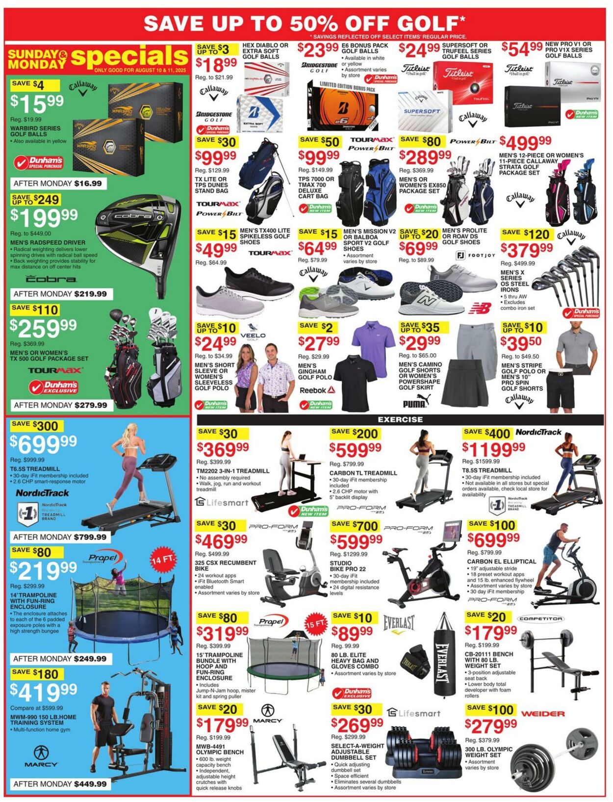 Weekly ad Dunham's 08/09/2025 - 08/14/2025