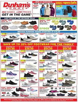 Weekly ad Dunham's 08/09/2025 - 08/14/2025