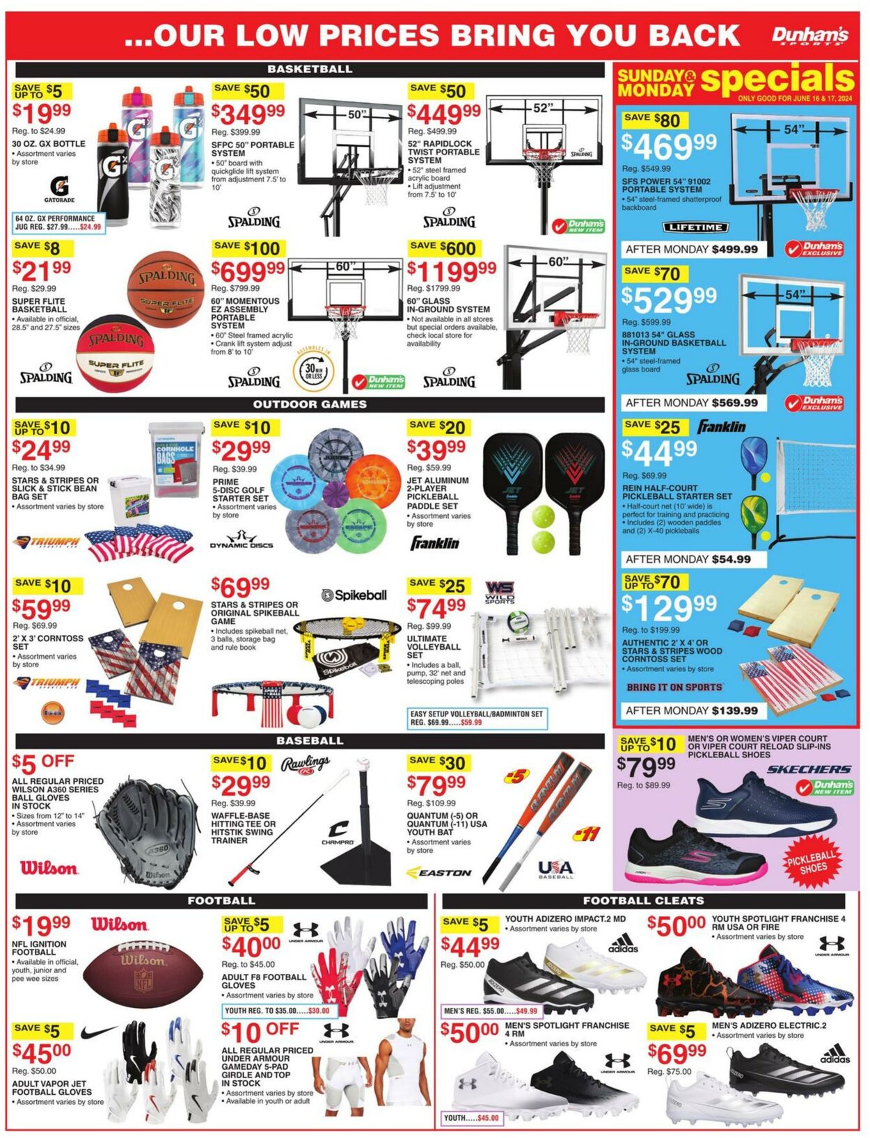 Weekly ad Dunham's 06/15/2024 - 06/20/2024