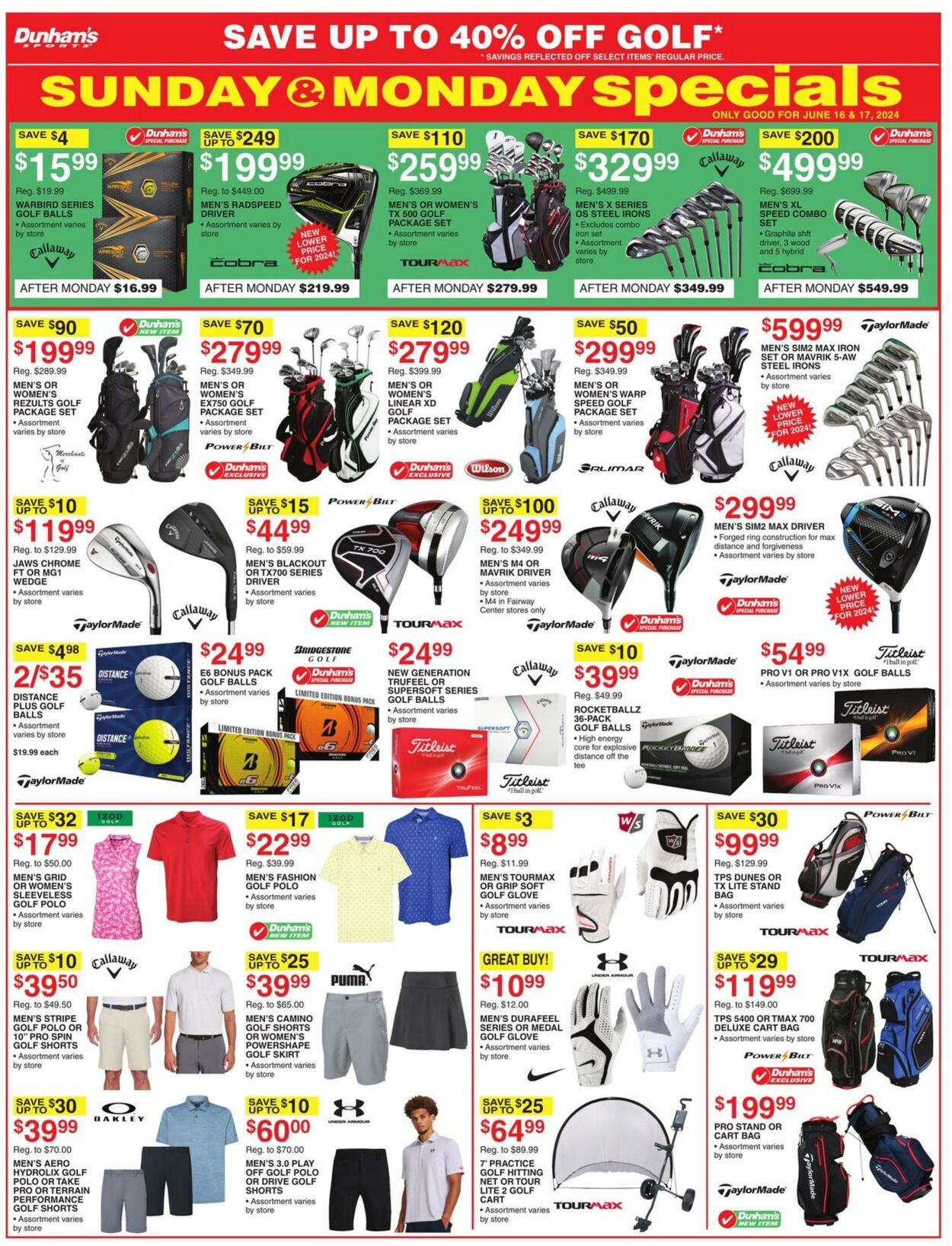 Weekly ad Dunham's 06/15/2024 - 06/20/2024