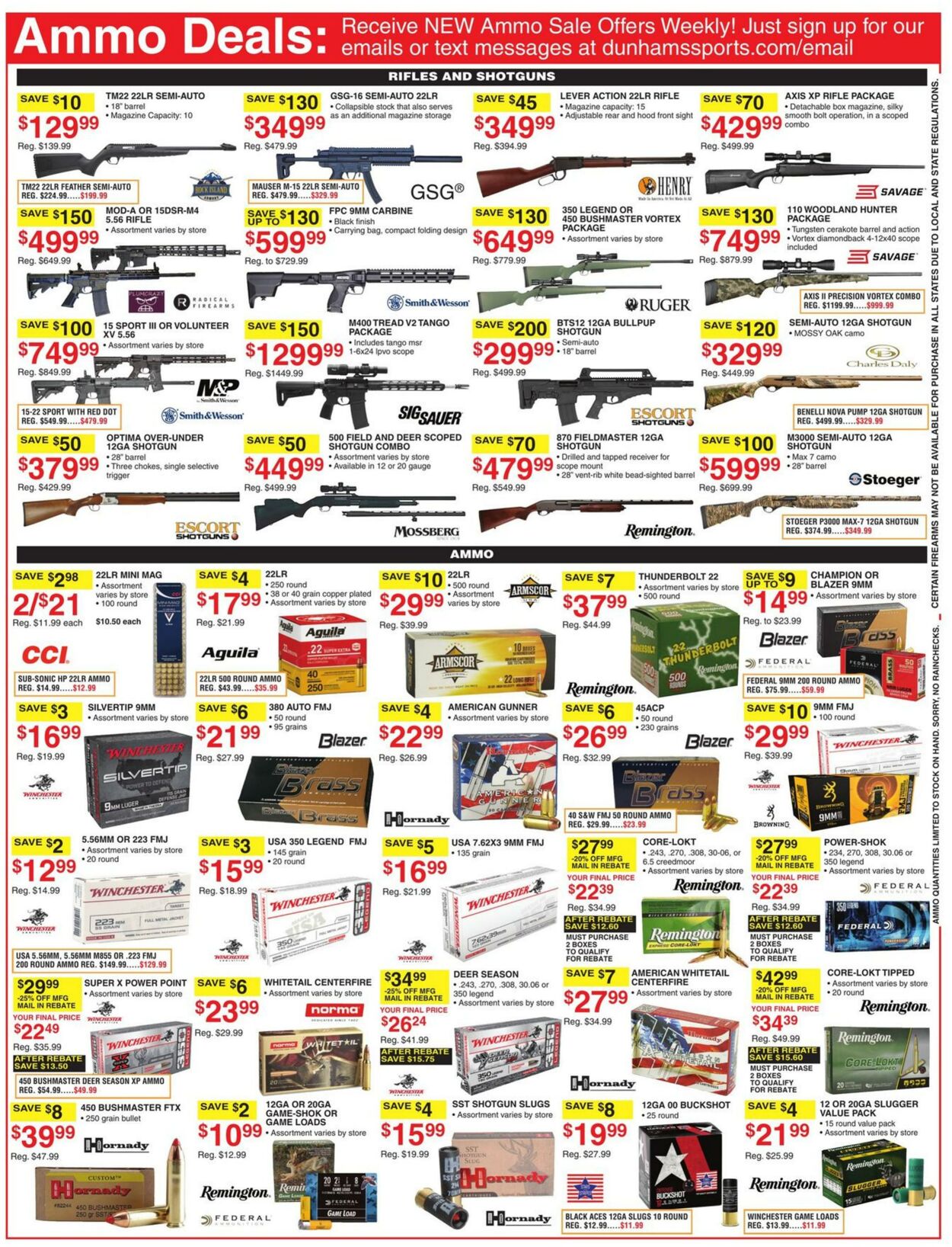 Weekly ad Dunham's 10/05/2024 - 10/10/2024