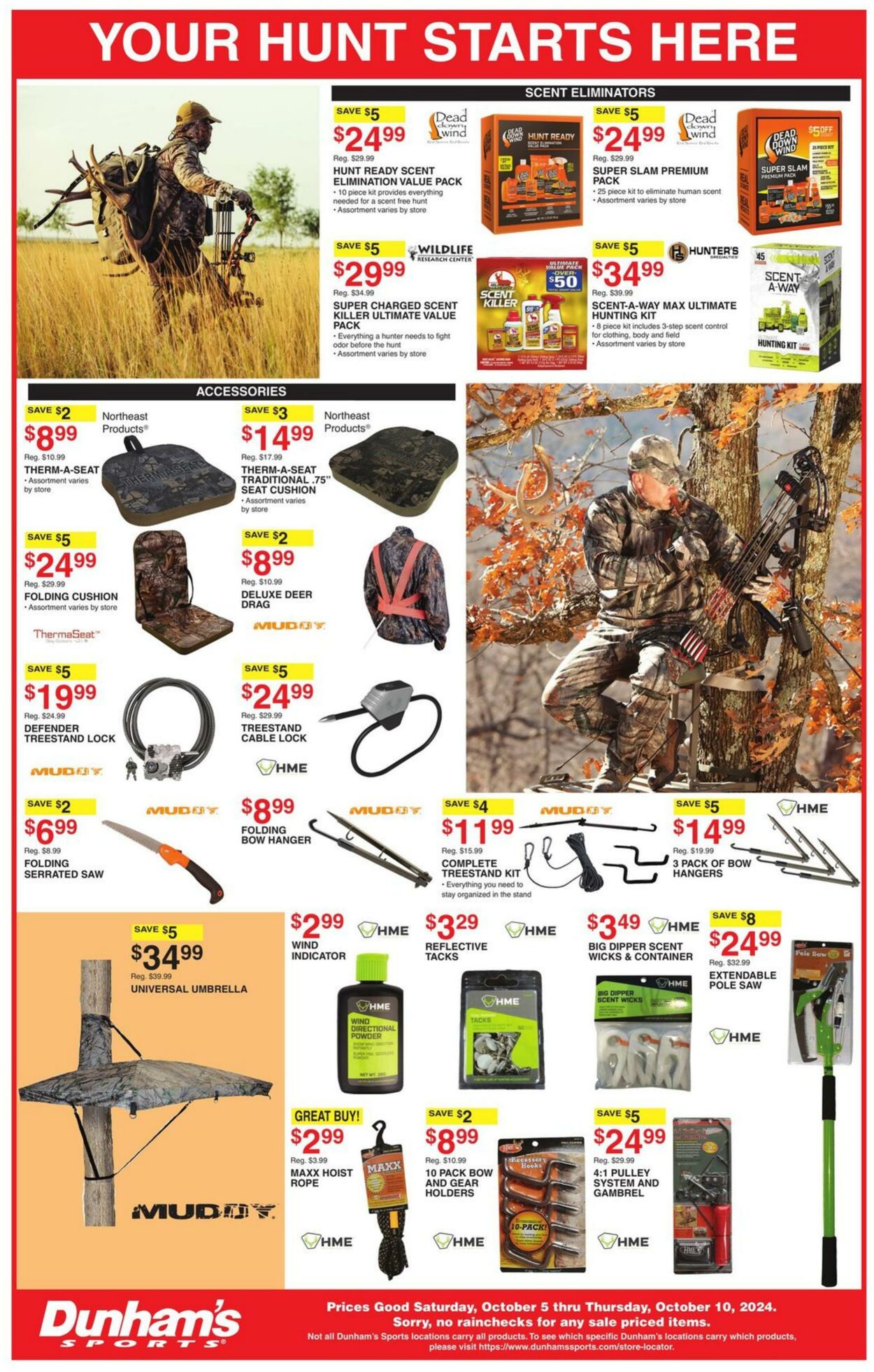 Weekly ad Dunham's 10/05/2024 - 10/10/2024