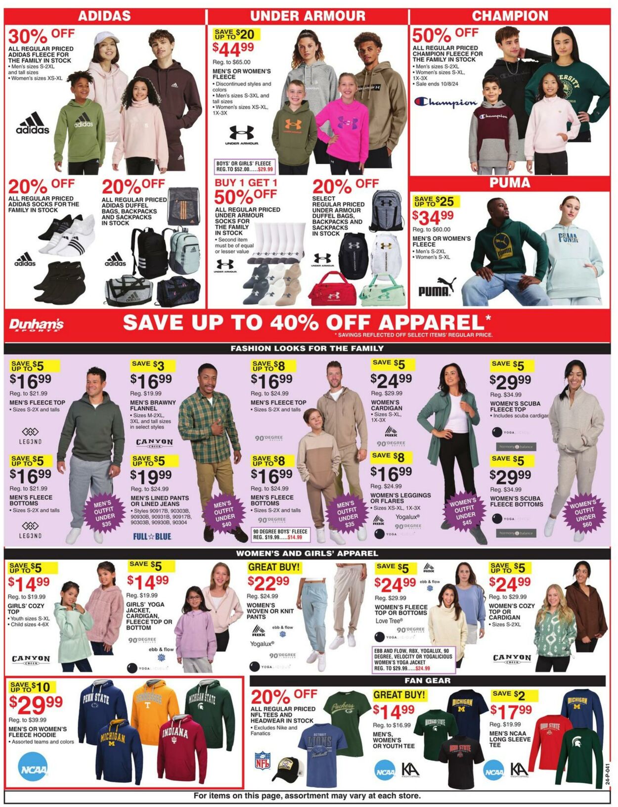 Weekly ad Dunham's 10/05/2024 - 10/10/2024