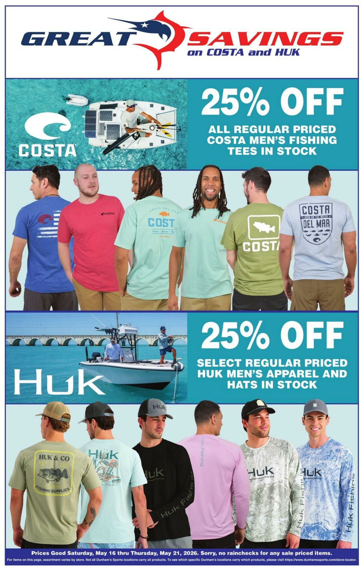 Weekly ad Dunham's 05/16/2026 - 05/21/2026