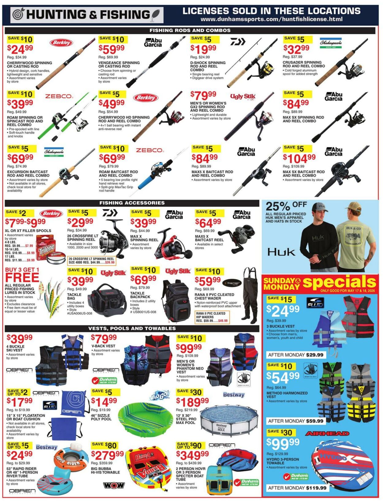 Weekly ad Dunham's 05/16/2026 - 05/21/2026